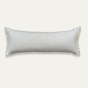 Big Fringed Bolster Cushion