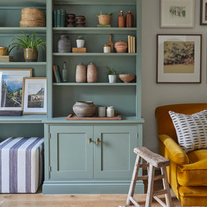 The Mini Stripe Ottoman