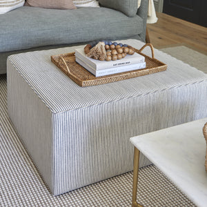 The Little Stripe Ottoman